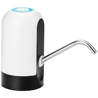 Picture of Ishvaan Trendz Automatic Water Can Dispenser Pump, AT-001, White & Black
