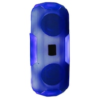 Ishvaan Trendz Wireless Bluetooth Speaker with LED Light, SKU-04, Blue