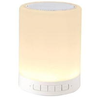 Ishvaan Trendz Smart LED Touch Mood Wireless Bluetooth Speaker, White