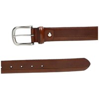 Picture of Leather Plus Men's Italian Leather Belt, LP-525, Brown