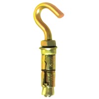 Canco Stainless Steel and Mild Steel Can Eye Hook Bolt, CAN363129, Gold