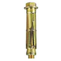 Canco Heavy Duty Stainless Steel and Mild Steel Shield Anchor, CAN363139, Gold