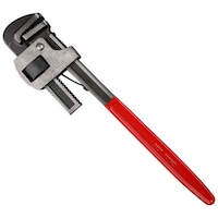 Eastman Selected Carbon Drop Forged Stillson Type Pipe Wrench, Red