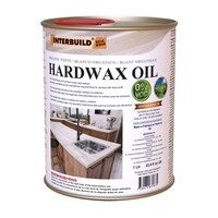 Interbuild Hardwax Oil, Organic White