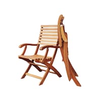 Picture of Casino Chair, Golden Teak, Pack of 2 Pcs