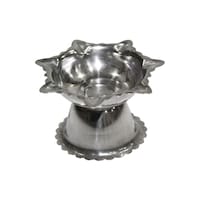 Picture of Raj Stainless Steel Deepak, Silver, 3 cm