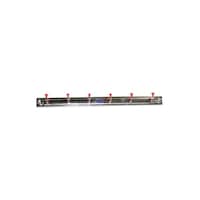 Picture of Raj Steel Wall Hanger, Silver & Red, 42 cm