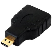 Picture of Boch Micro HDMI Male to HDMI Female Adapter, Black