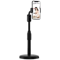 Plastic Microphone Stand, 37 cm, Black