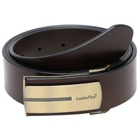Picture of Leather Plus Men's Spanish Leather Belt, ST-5245, Brown