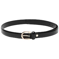 Picture of Leather Plus Women's Spanish Leather Belt, LB-014, Black