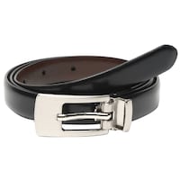 Picture of Leather Plus Women's Spanish Leather Belt, LB-016, Black & Brown