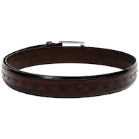 Leather Plus Men's Italian Leather Belt with Wallet, CFTD-1505, Set of 2