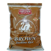Picture of Natures Choice Brown Jasmine Rice, 2kg - Carton Of 10 Pcs