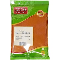 Natures Choice Chilli Powder, 200g - Carton Of 24 Pcs