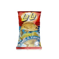Picture of Newton Lala Fish Crackers Salt & Vinegar, 100g - Carton Of 24 Pcs