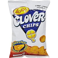 Picture of Leslies Clover Chips Cheese, 145g - Carton Of 25 Pcs
