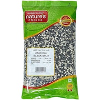 Natures Choice Urad Dal Black Split Lentils, 500g - Carton Of 24 Pcs