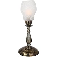 Afast Decorative Glass Table Lamp, AFST742129, 18.2 x 55cm, White