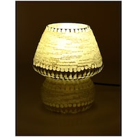 Afast Decorative Glass Table Lamp, AFST741789, 20 x 25cm, Multicolour