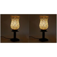 Picture of Afast Decorative Glass Table Lamp, AFST741985, 12 x 25cm, Muticolour