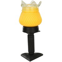 Picture of Afast Decorative Glass Table Lamp, AFST741909, 12 x 25cm, Yellow & White