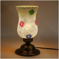 Picture of Afast Decorative Glass Table Lamp, AFST741981, 12 x 25cm, Yellow