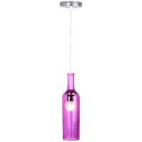 Picture of Afast Decorative Pendant Glass Ceiling Lamp Light, AFST800491, 7 x 90cm, Pink