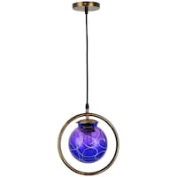 Picture of Afast Decorative Round Ceiling Light with Glass Shade, AFST800692, 22.5 x 102.5cm, Blue