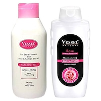 Picture of Buymoor Rose and Saffron with Rose Winter Protection Body Lotion, Pack of 2, 1300ml