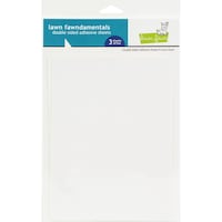Picture of Double Sided Adhesive Sheets, Pack of 3, 6x8in