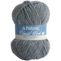 Picture of Patons Classic Wool Roving Yarn,Dark Gray