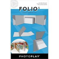 Creative Photoplay Folio, 5.5x7in - White