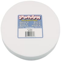 Smooth Foam Disc, 6x1inch, 12Packs
