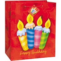 Picture of Unique Industries Happy Birthday Surprise 2 Asst Gift Bags Pack Jumbo