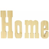 Picture of Foundations Decor Wood Home Word with Interchangeable "O", 11x8inch