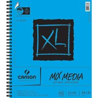 Canson Xl Spiral Multi-Media Paper Pad, 11x14in, 60 Sheets