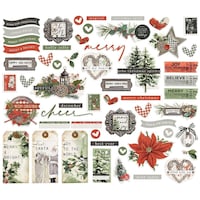 Picture of Simple Vintage Rustic Christmas, Bits & Pieces
