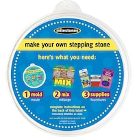 Milestones Midwest Products Stepping Stone, Mold-Round, 12inch