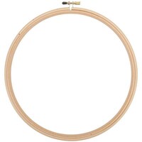Picture of Wood Embroidery Hoop with Round Edges, 9in - Natural