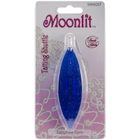 Handy Hands Moonlit Tatting Shuttle with Hook-Ruby, Red