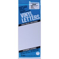 Picture of Graphic Products-Permanent Adhesive Vinyl Numbers, 6inch, White, 48Packs