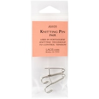 Picture of Lacis Knitting Pin Pair - Silver