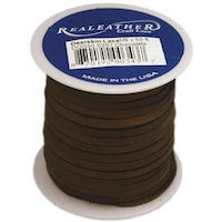 Picture of Realeather Crafts Deerskin Lace Chocolate