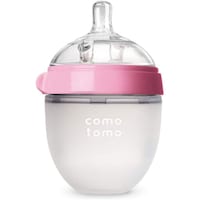 Comotomo Baby Bottle, 150ml, Pink