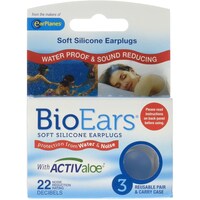 Bioears Soft Silicon Earplug 3 Pair