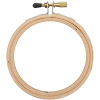 Picture of Wood Embroidery Hoop with Round Edges, 3in - Natural