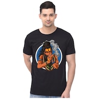 Scott International Men's Shivji Printed T-Shirt, SI0789776, Multicolour