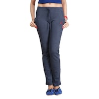 Picture of Filmax Originals Women Sports Gym Yoga Joggers Workout Track Pant Lowers, FX1 5101 - Indigo