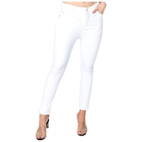 Holy Chiks Women's High Waist Jeans, HC0738224, White